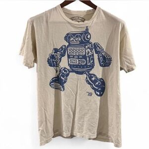 Vintage Men’s Robot Graphic T-Shirt Size Medium